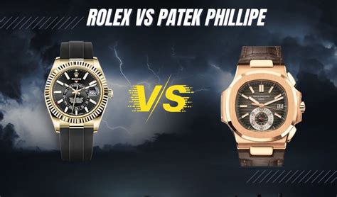 patek vs rolex